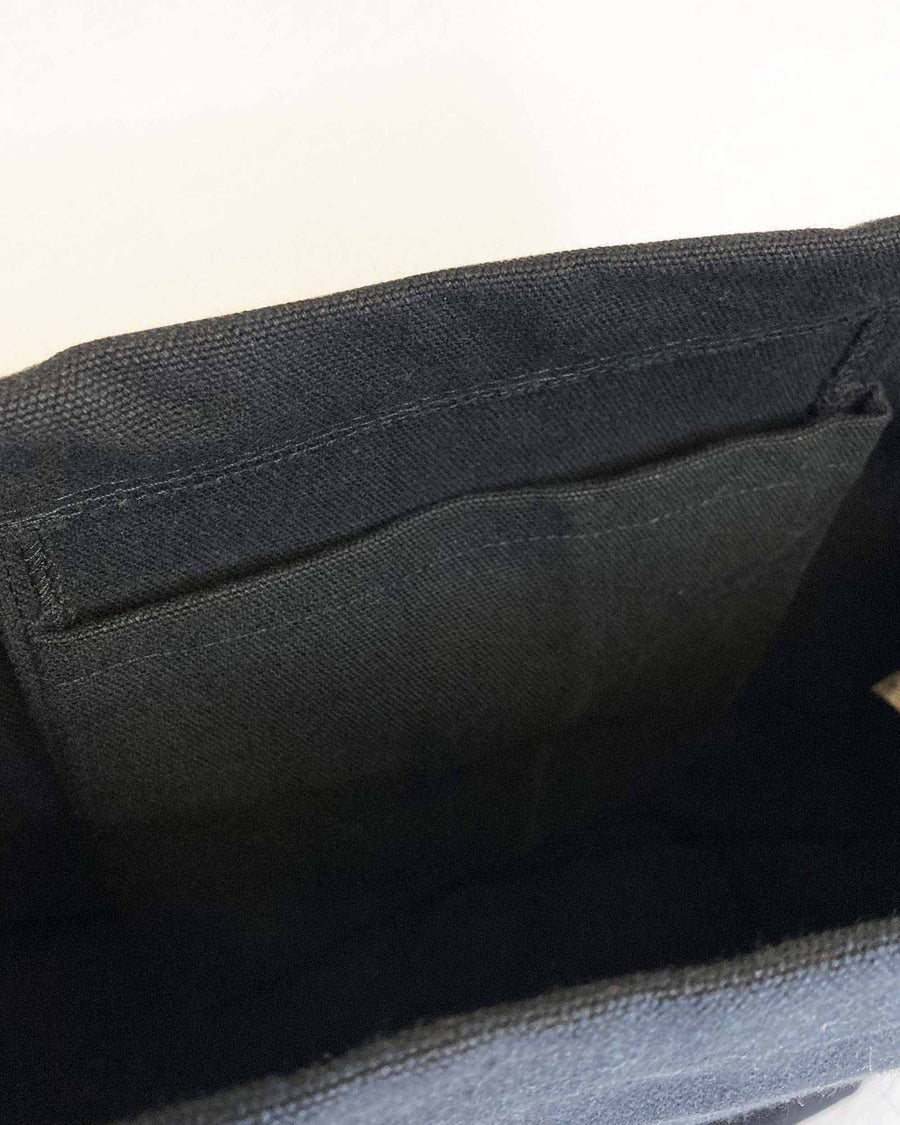 Sac en toile Rima - Noir de jais