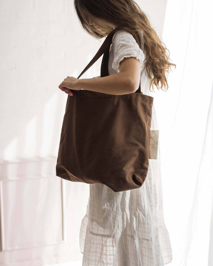 Sac en toile Rima - Marron