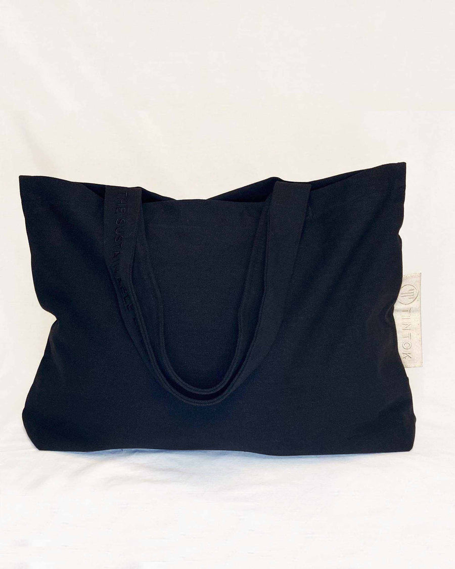 Sac en toile Rima - Noir de jais