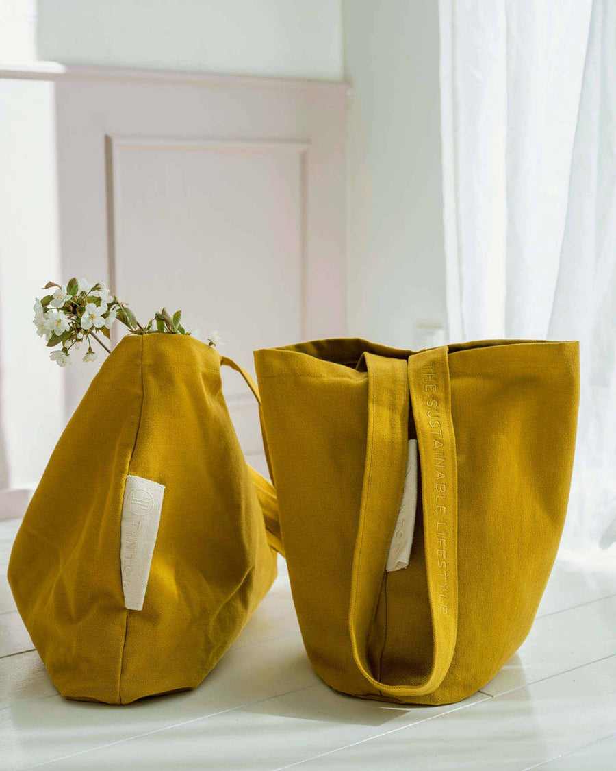 Sac en toile Rima - Moutarde