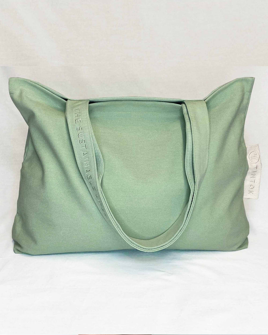 Sac en Toile Rima - Vert Pastel